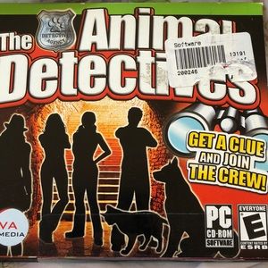 NWT The Animal Detectives PC game